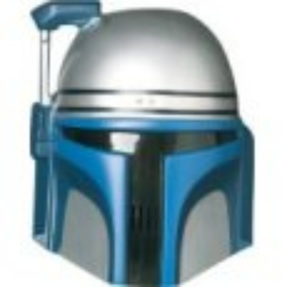 JENGO FETT STAR WARS LIGHTWIGHT -3-D MASK  HALLOWEEN MASK CHILD SIZED
